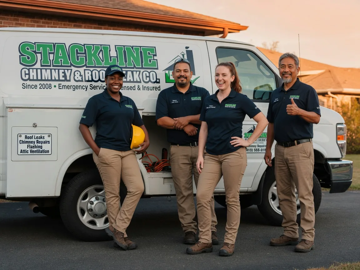 Chimney flashing repair company in Geismar, LA